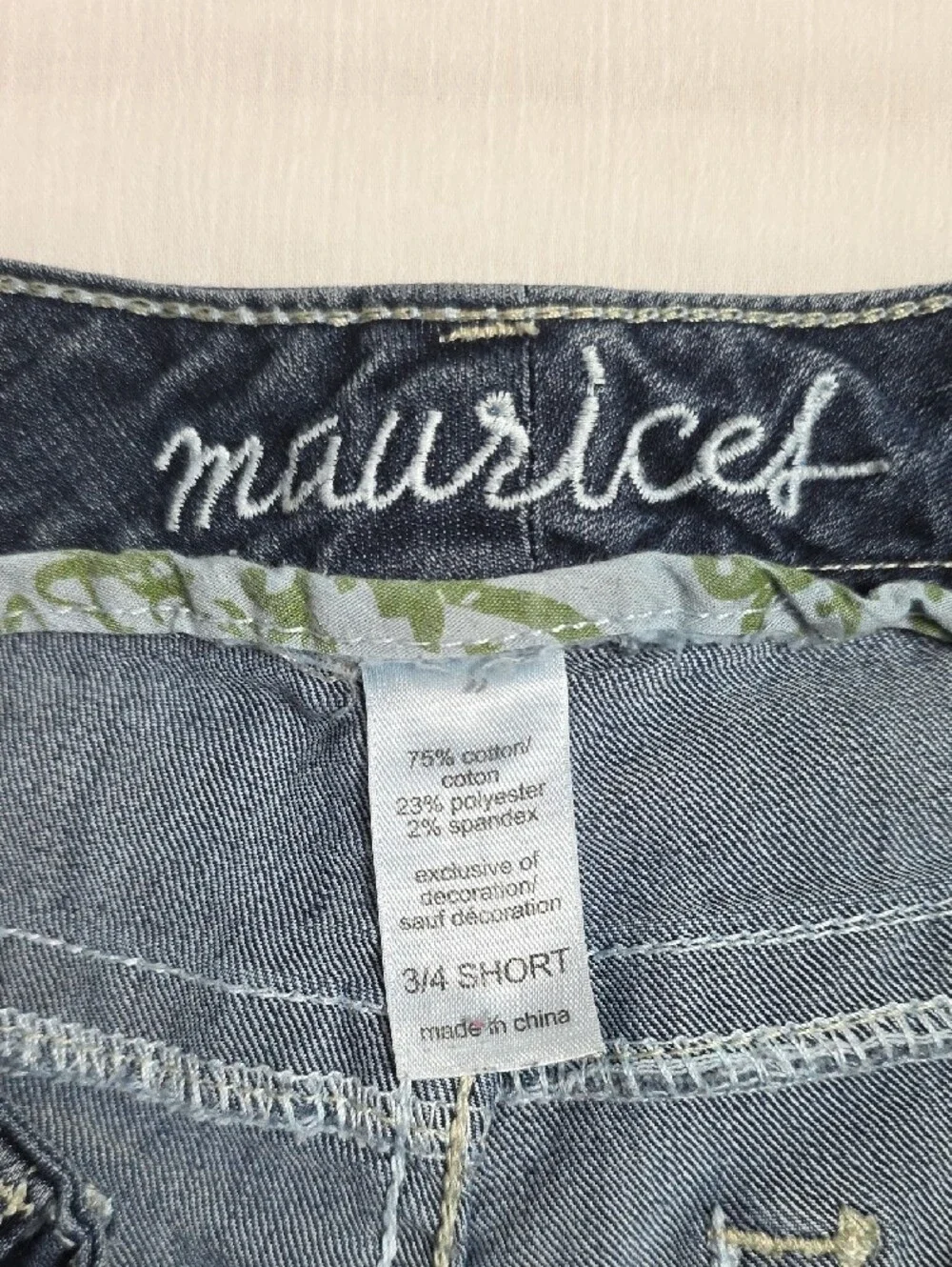 Maurices dark indigo